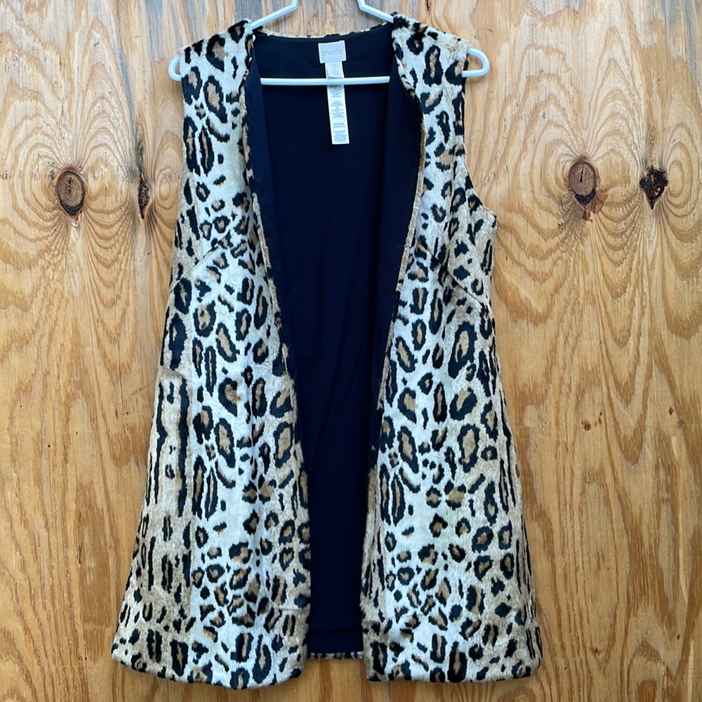 Chico’s long vest